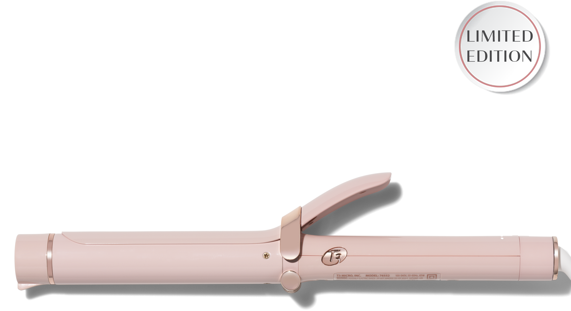 T3 Curling Iron Pink, HD Png Download PNG with transparent background