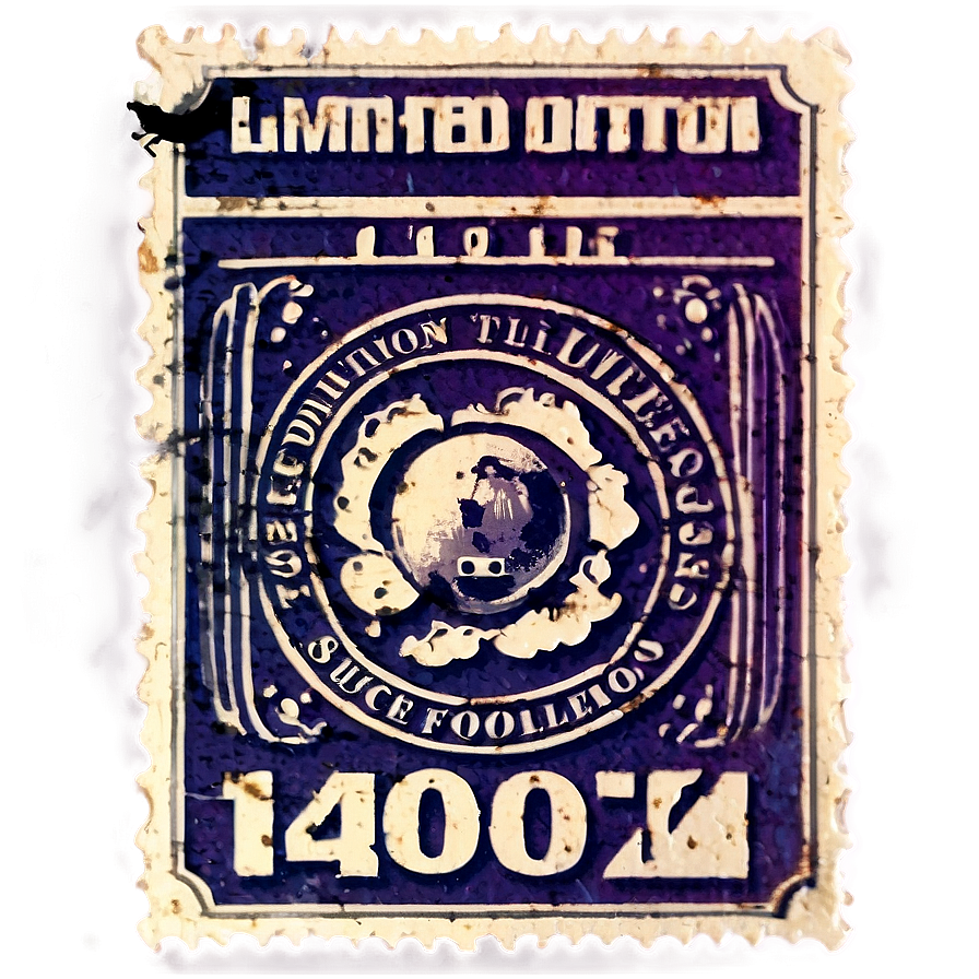 Limited Edition Vintage Stamp Png 37