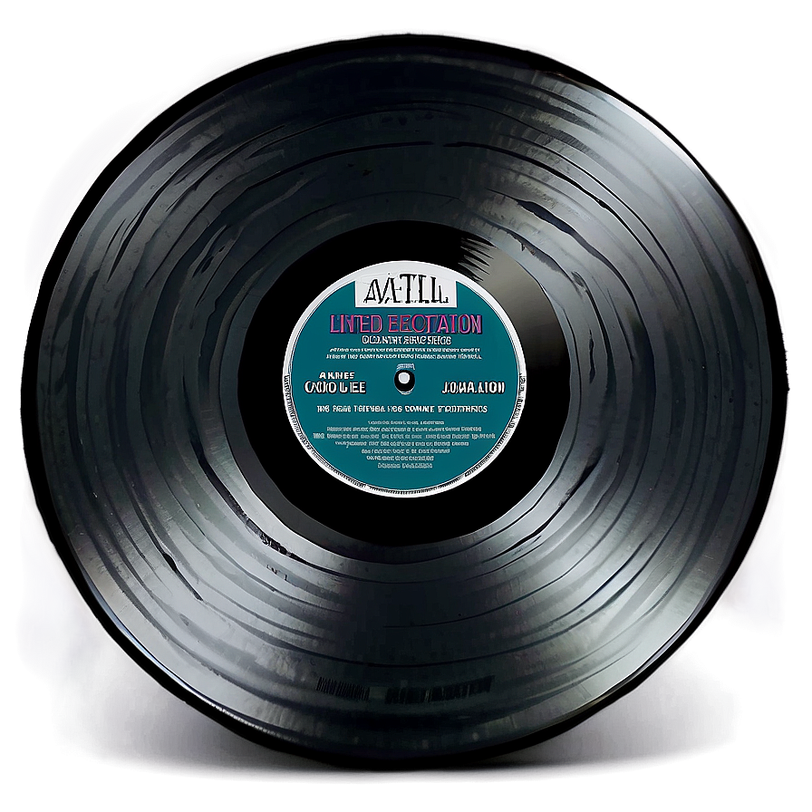 Limited Edition Vinyl Record Png 05242024