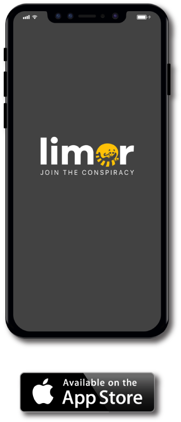 Limor App Advertisement PNG with transparent background