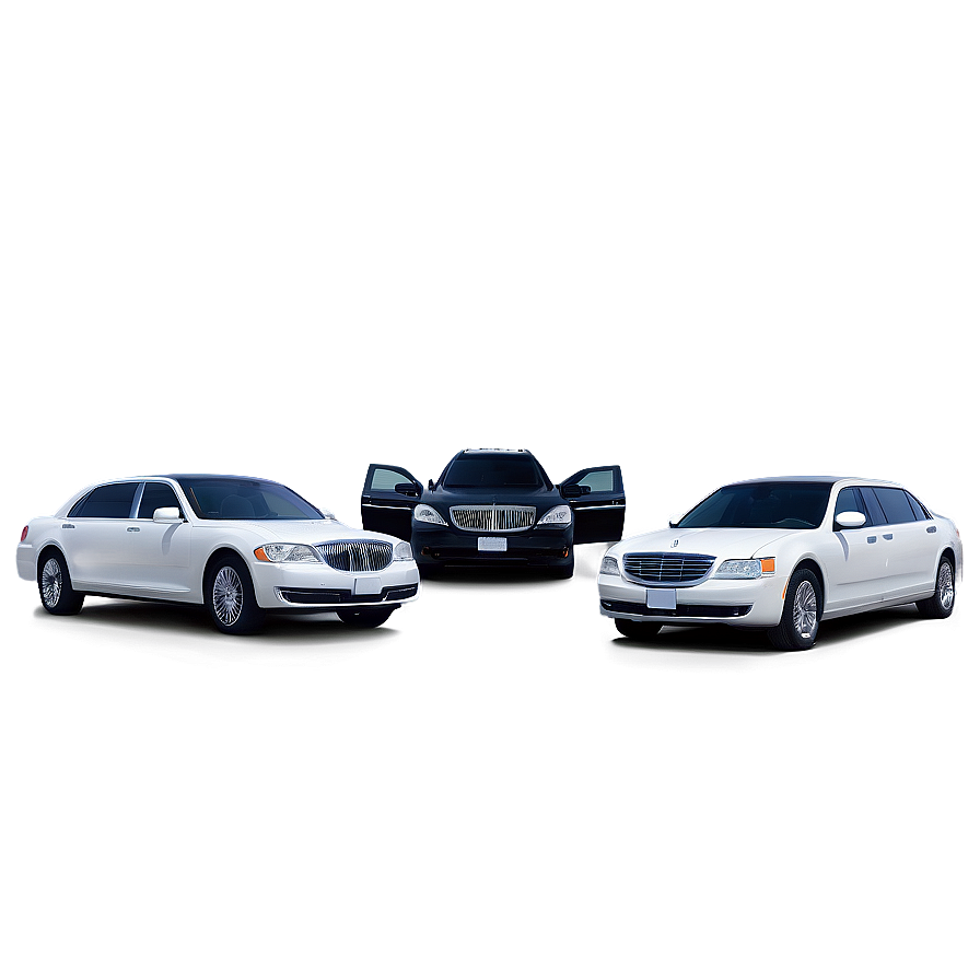 Limousine Car Lineup Png Uax