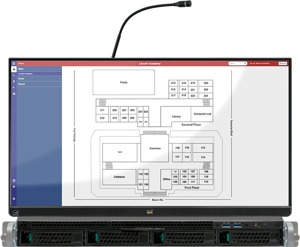 Epic System Education Paging And Intercom Communications - Computer Monitor, HD Png Download PNG with transparent background