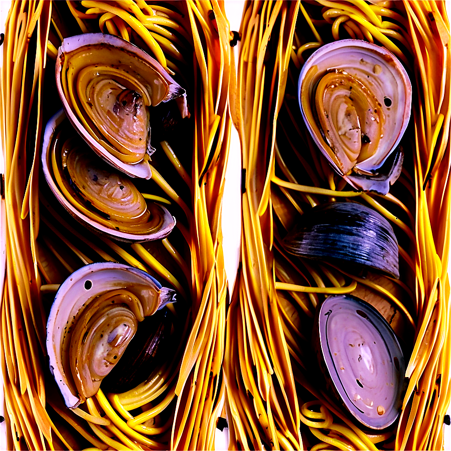 Linguine With Clam Sauce Png Klh56