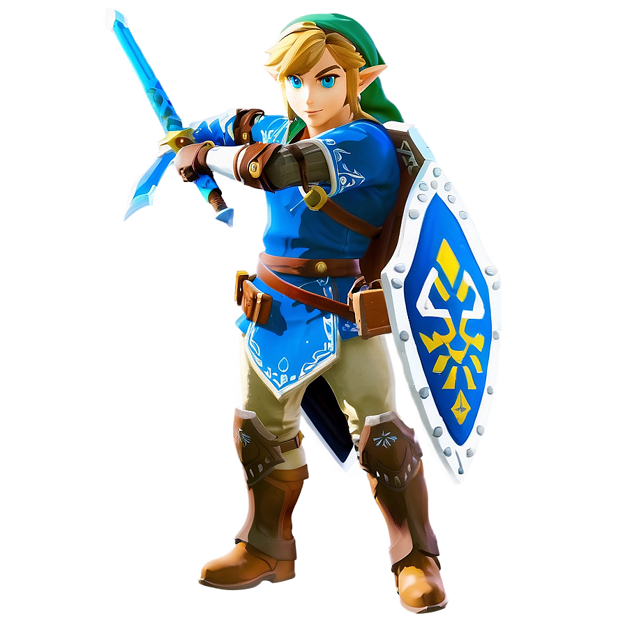 Link In Botw Armor Png Vbl71