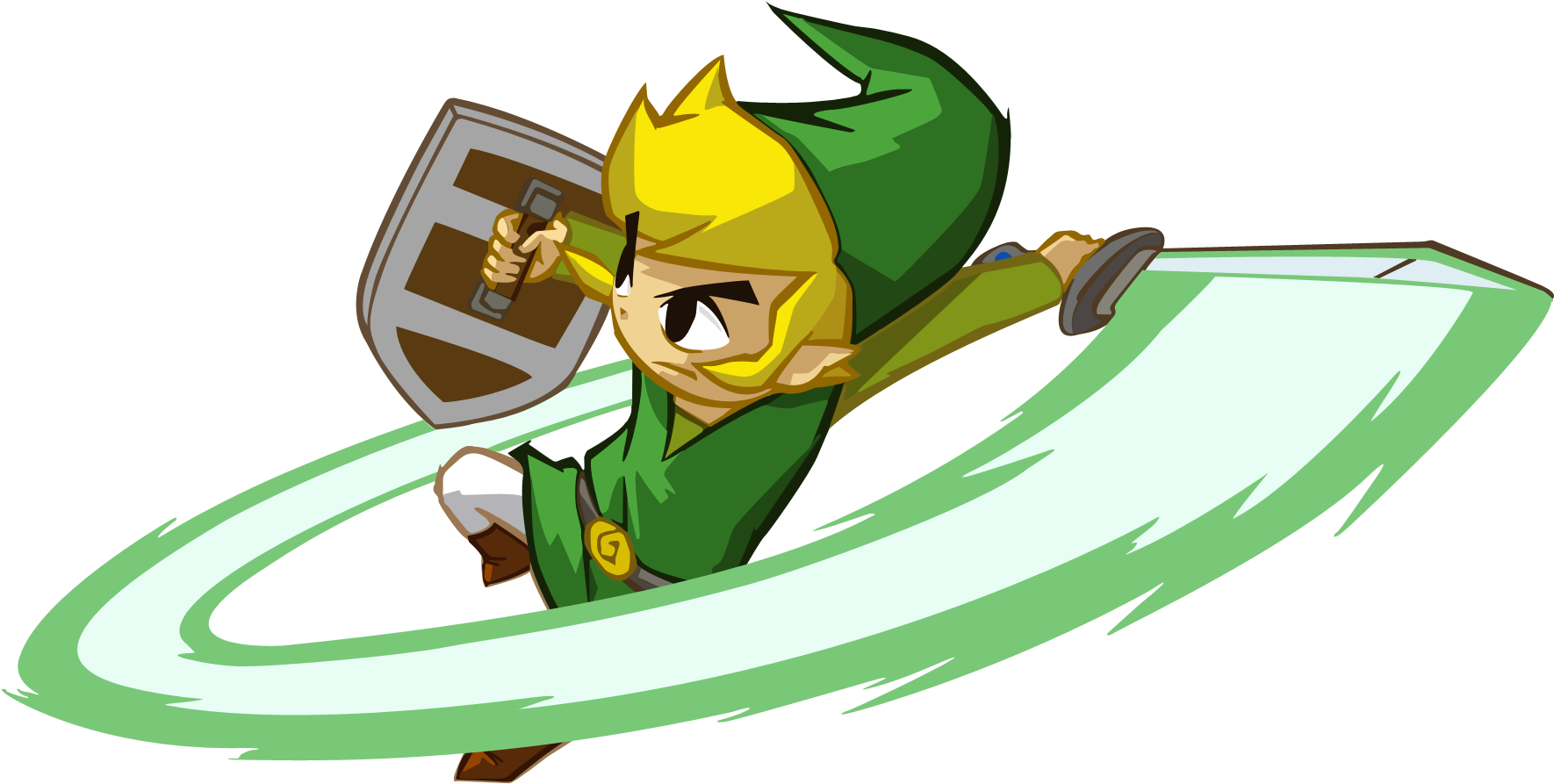 Link Sword Swing Animation