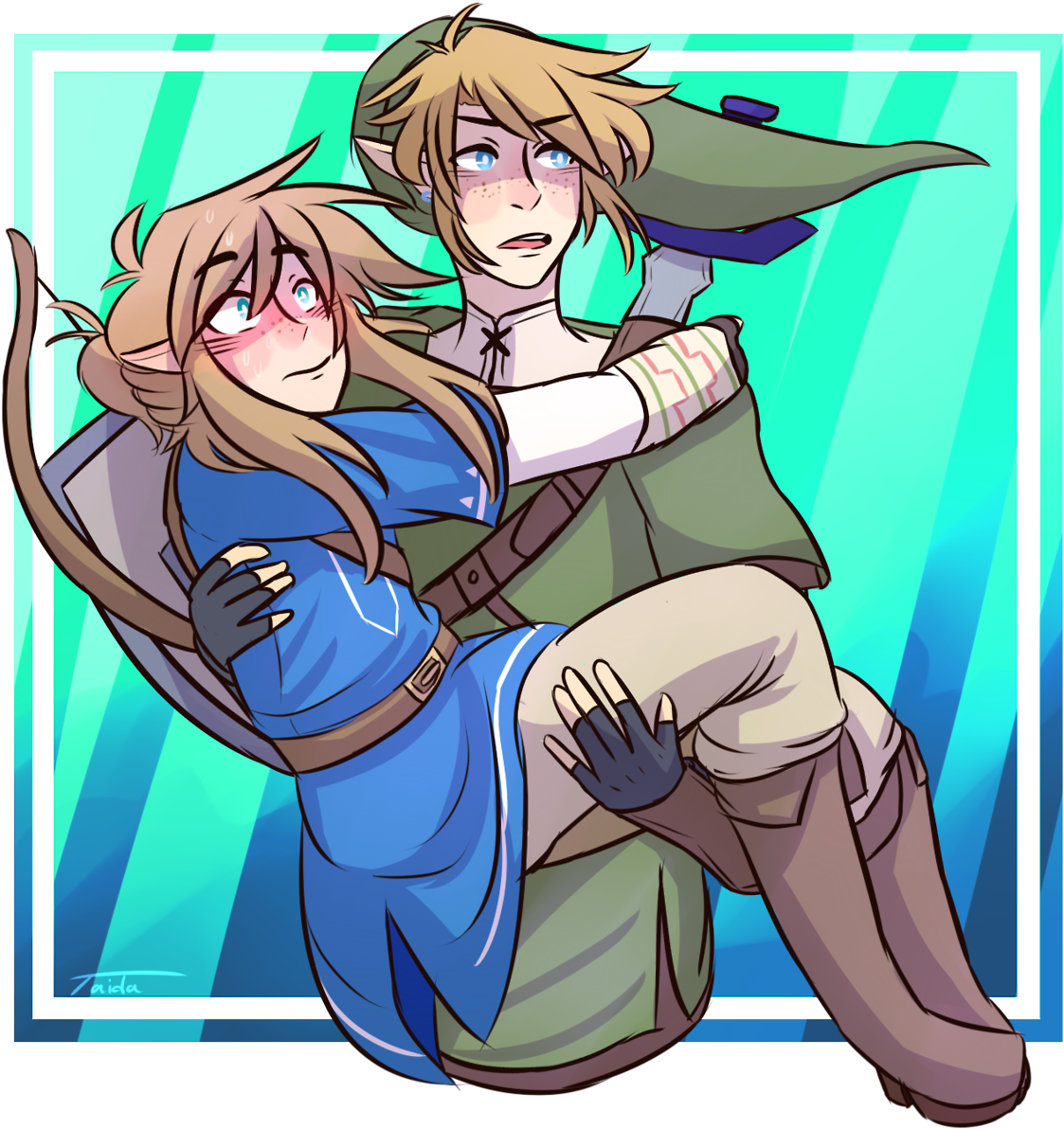 Botw Link X Wolf Link, HD Png Download PNG with transparent background