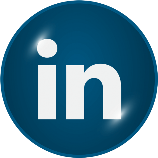 Linkedin Glossy Icon Png Image Free Download Searchpng - Circle, Transparent Png PNG with transparent background