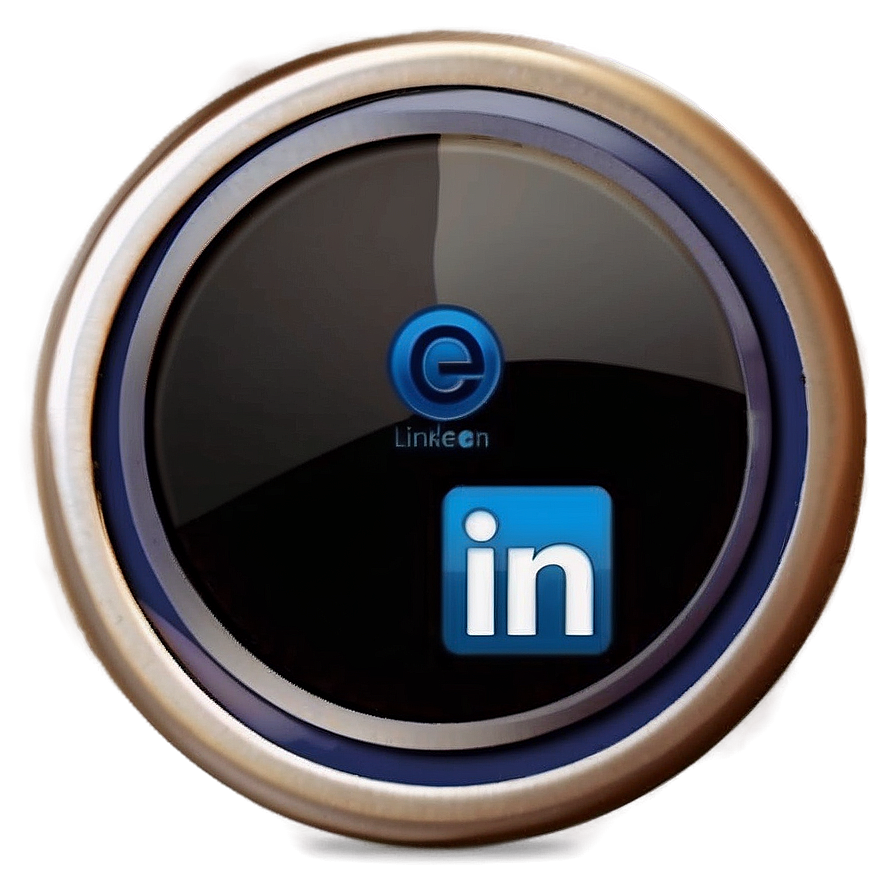 Linkedin Contact Us Button Png 22