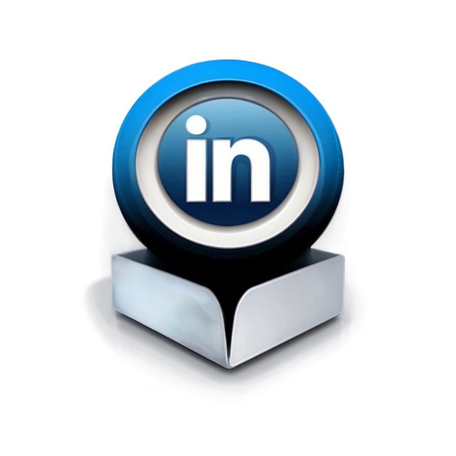 Linkedin Share Button Png Qku54