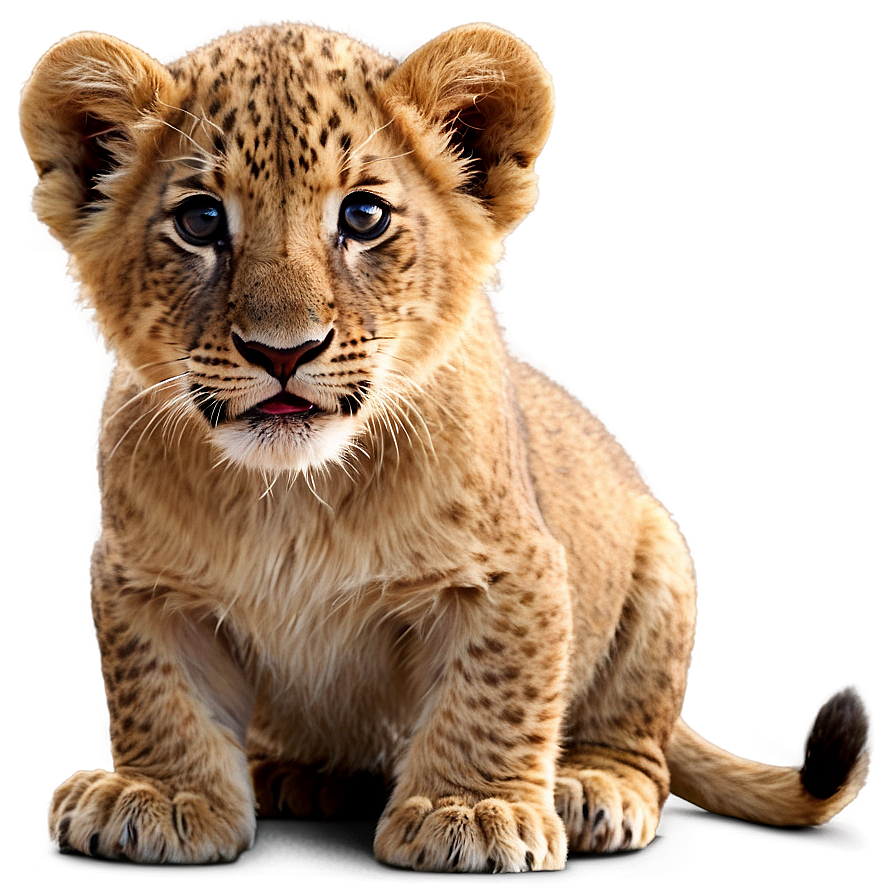 Lion Cub Adorable Png 05032024