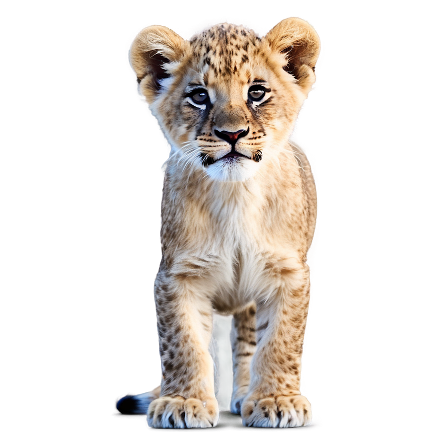 Lion Cub Adorable Png 41