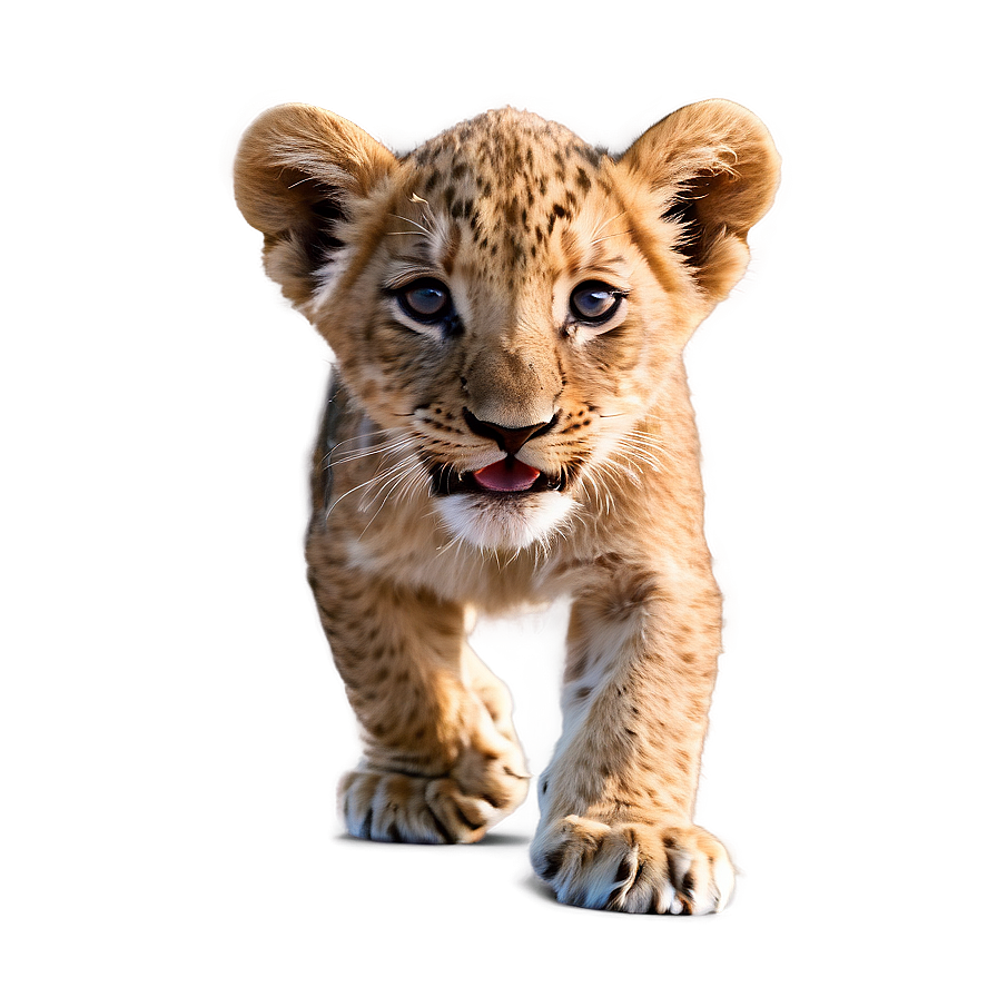 Lion Cub Playing Png Tlr63