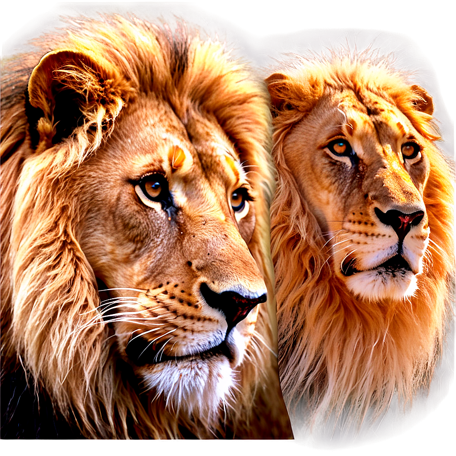 Lion Face Graphic Png Uvo