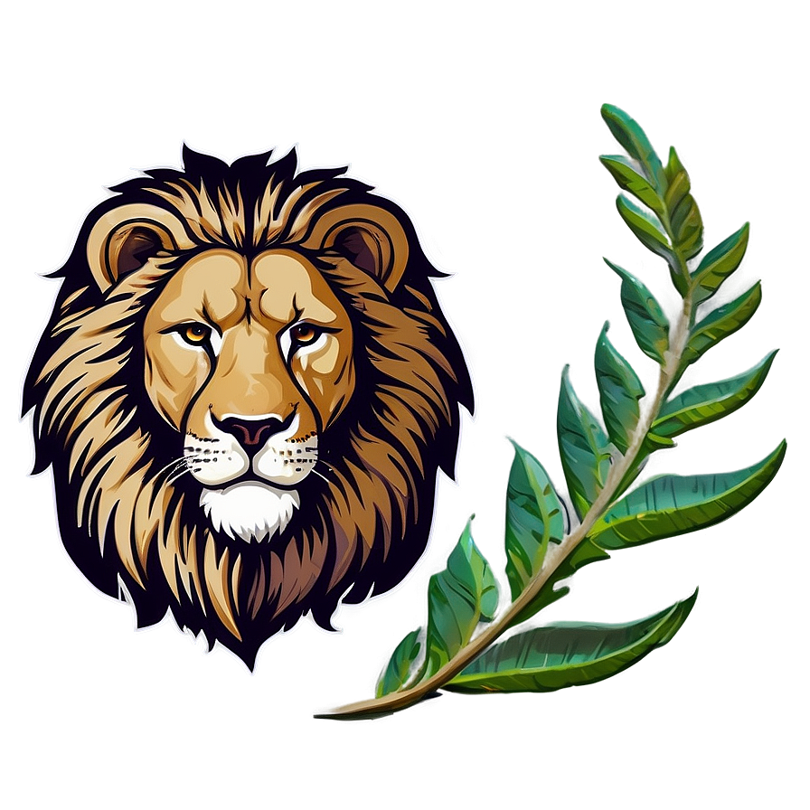 Lion Face Mascot Png 57