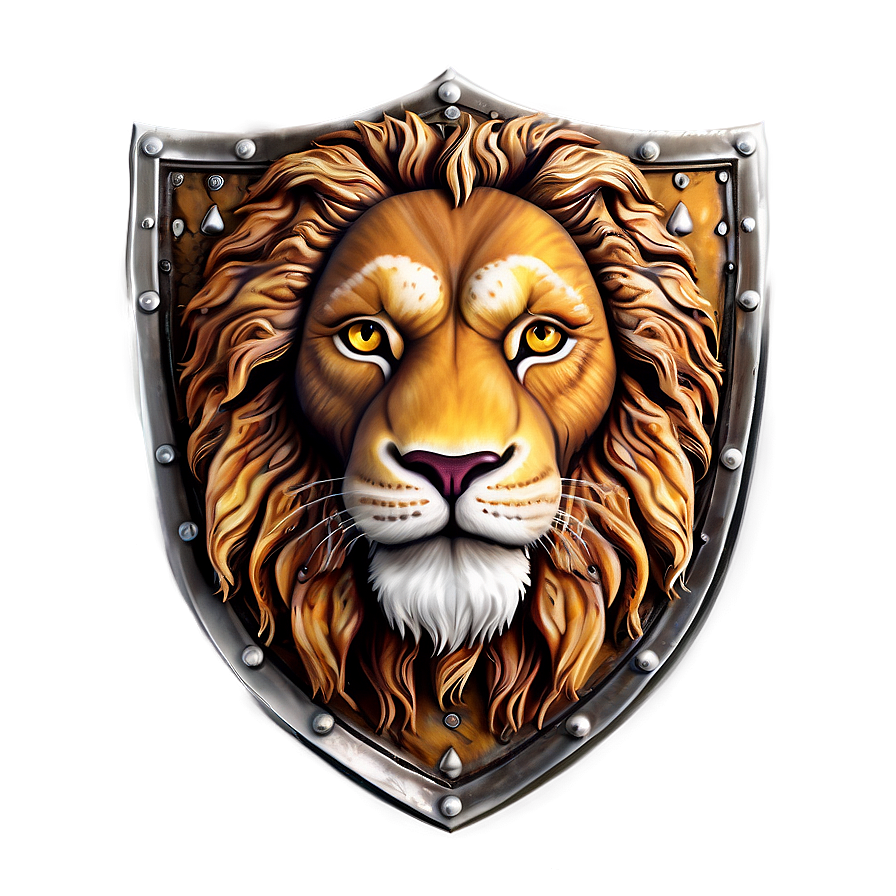 Lion Face On Shield Png 30