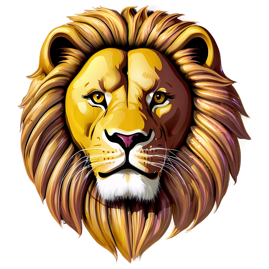 Lion Face Symbol Png Stm14