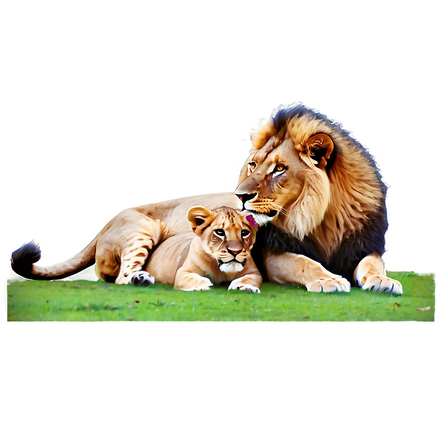 Lion Family Bond Png 69