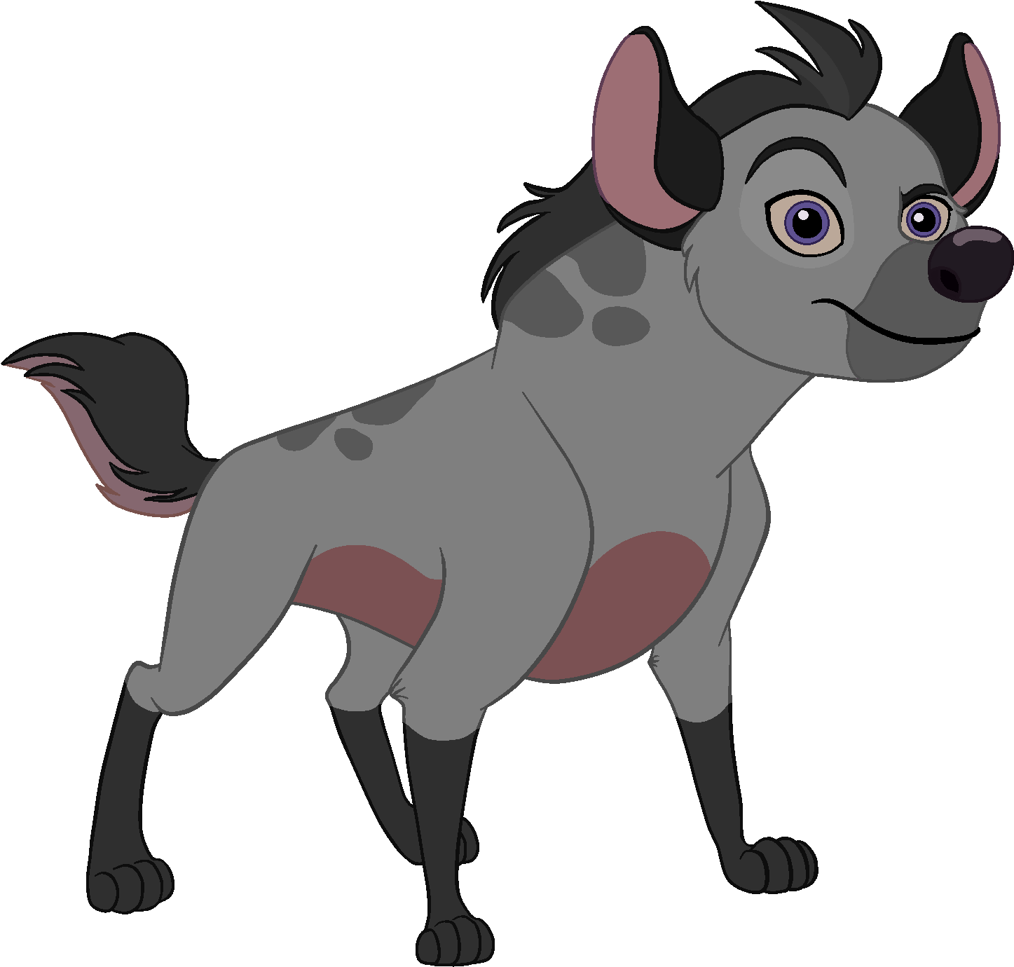 Lion Guard Animated Hyena Character