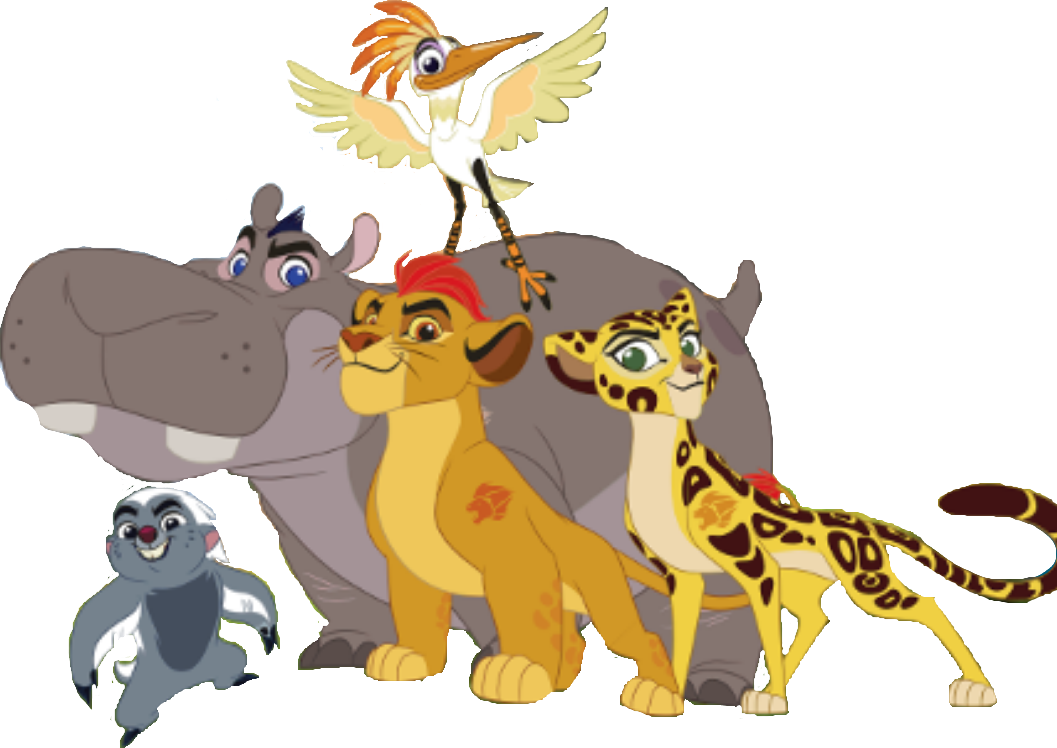 Lion Guard Characters Together