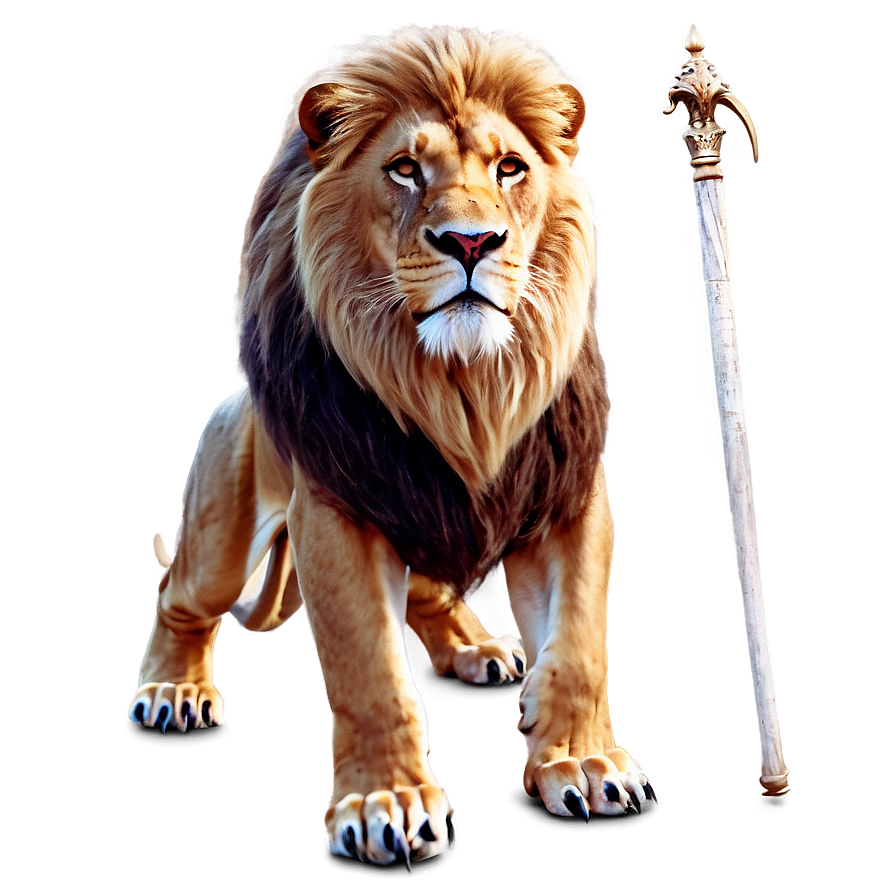 Lion King On Throne Png Pxd39