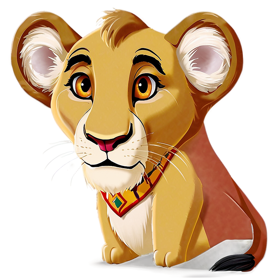 Lion King Simba PNG 06112024 PNG with transparent background