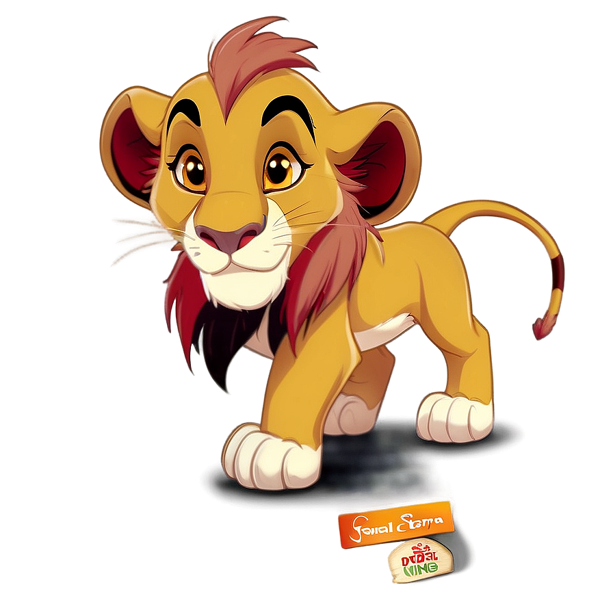 Lion King Simba PNG ill35 PNG with transparent background