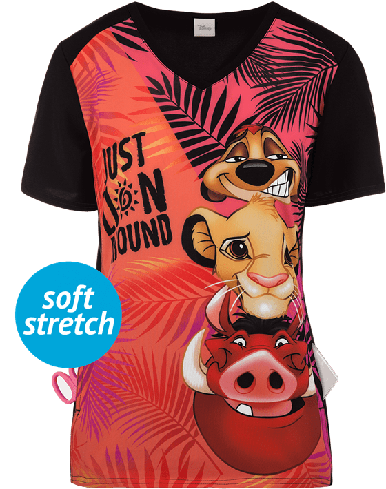 Lion King Themed Shirt Design PNG with transparent background