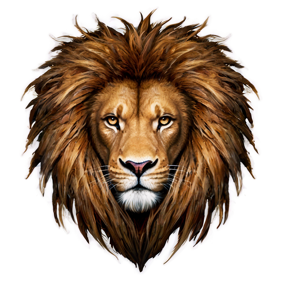 Lion Mane Detail Png 4