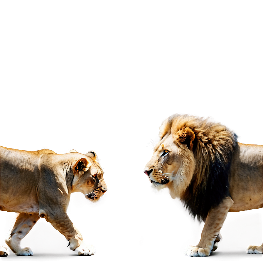 Lion Pride Safari PNG 06122024 PNG with transparent background
