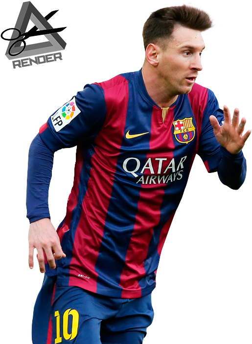 Lionel Messi F C Barcelona Action Shot