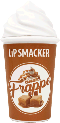 Lip Smacker Caramel Frappe Cup PNG with transparent background