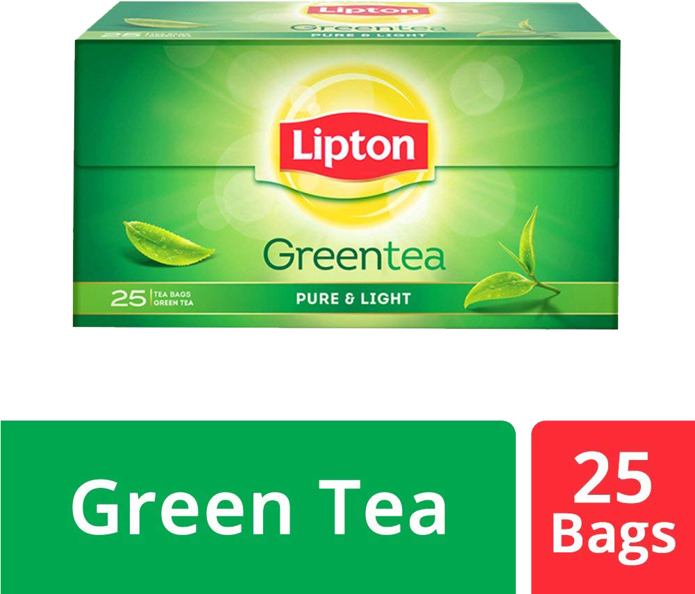 Transparent Lipton Tea Png - Lipton Green Tea Pure And Light Tea Bags, Png Download PNG with transparent background