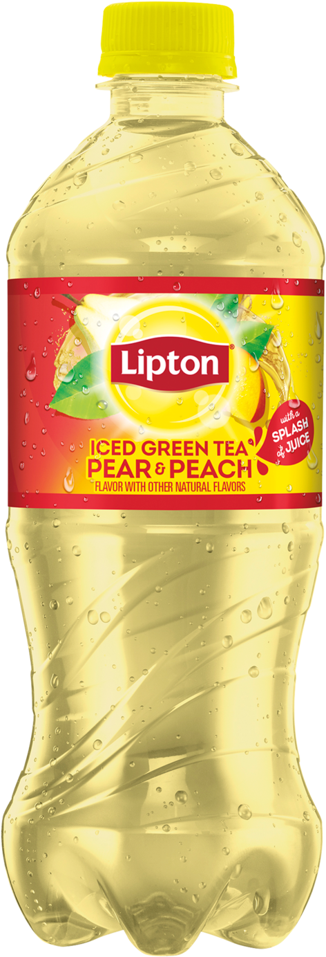 Lipton Pear And Peach Green Tea , Png Download - Diet Green Tea Lipton, Transparent Png PNG with transparent background