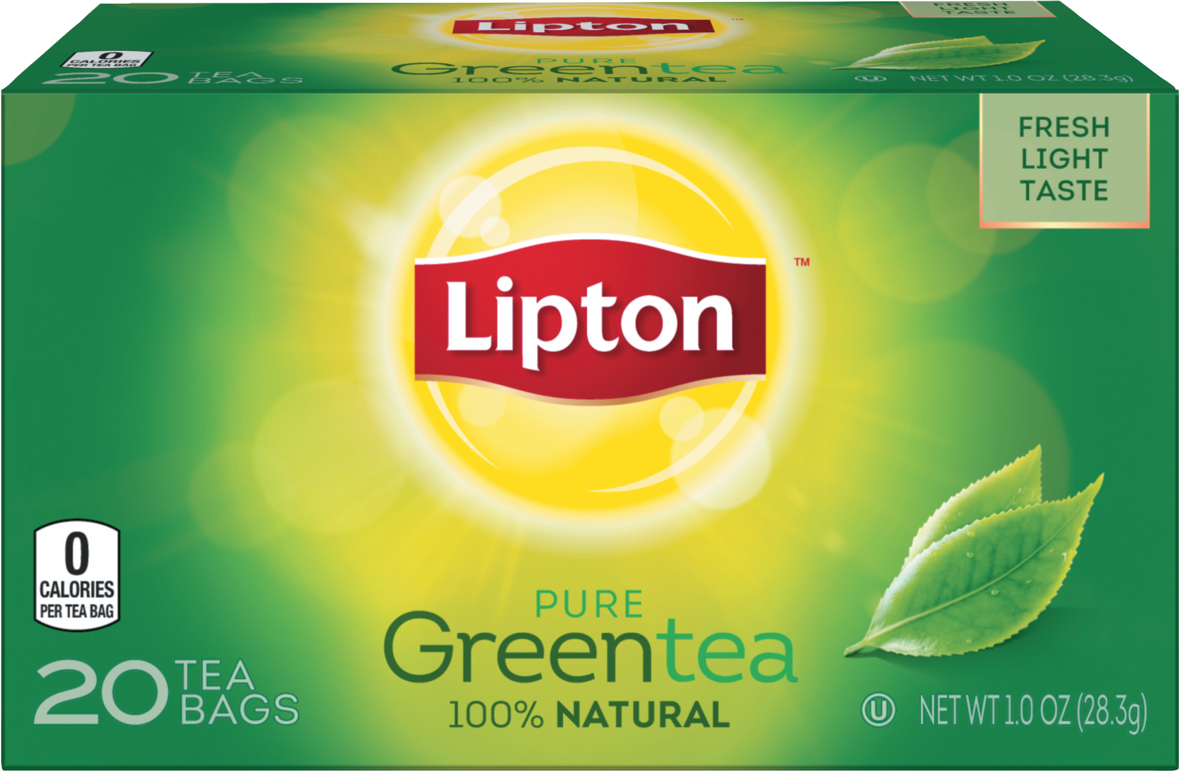 Lipton Pure Green Tea Box