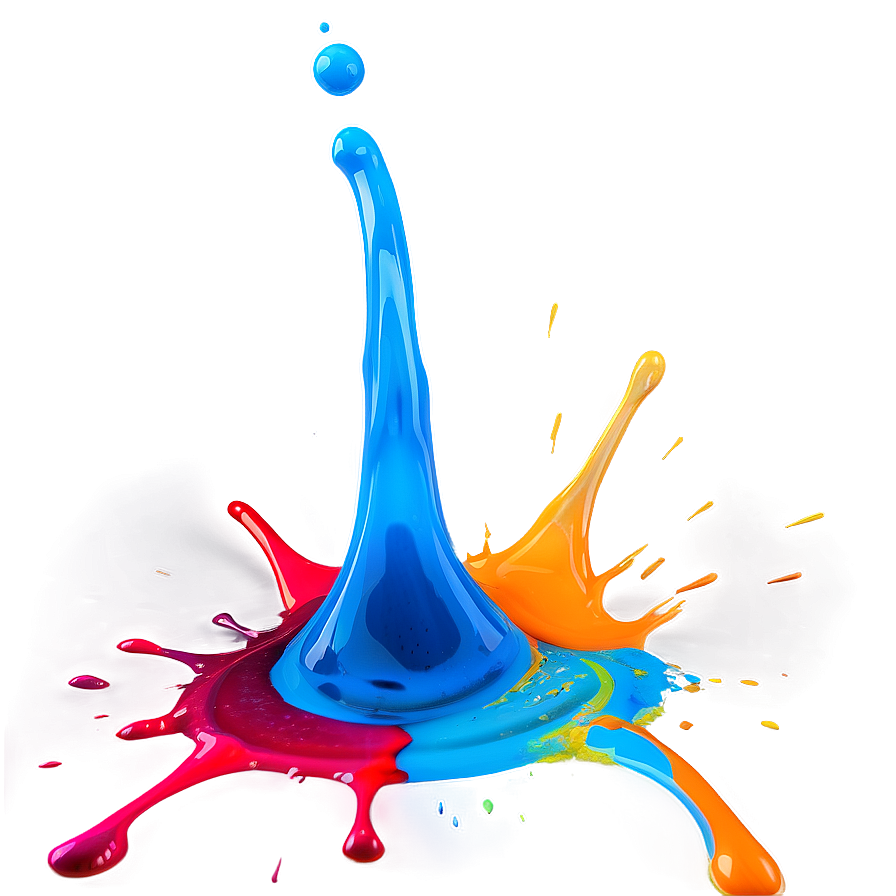 Liquid Color Splash Png 48