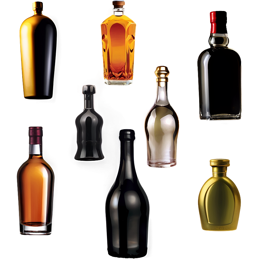 Liquor Bottles Background Png 6