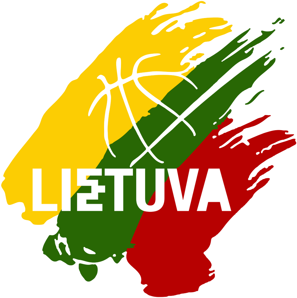 Lithuania Basketball Passion Graphic