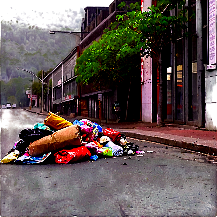 Litter In City Streets Png 06212024