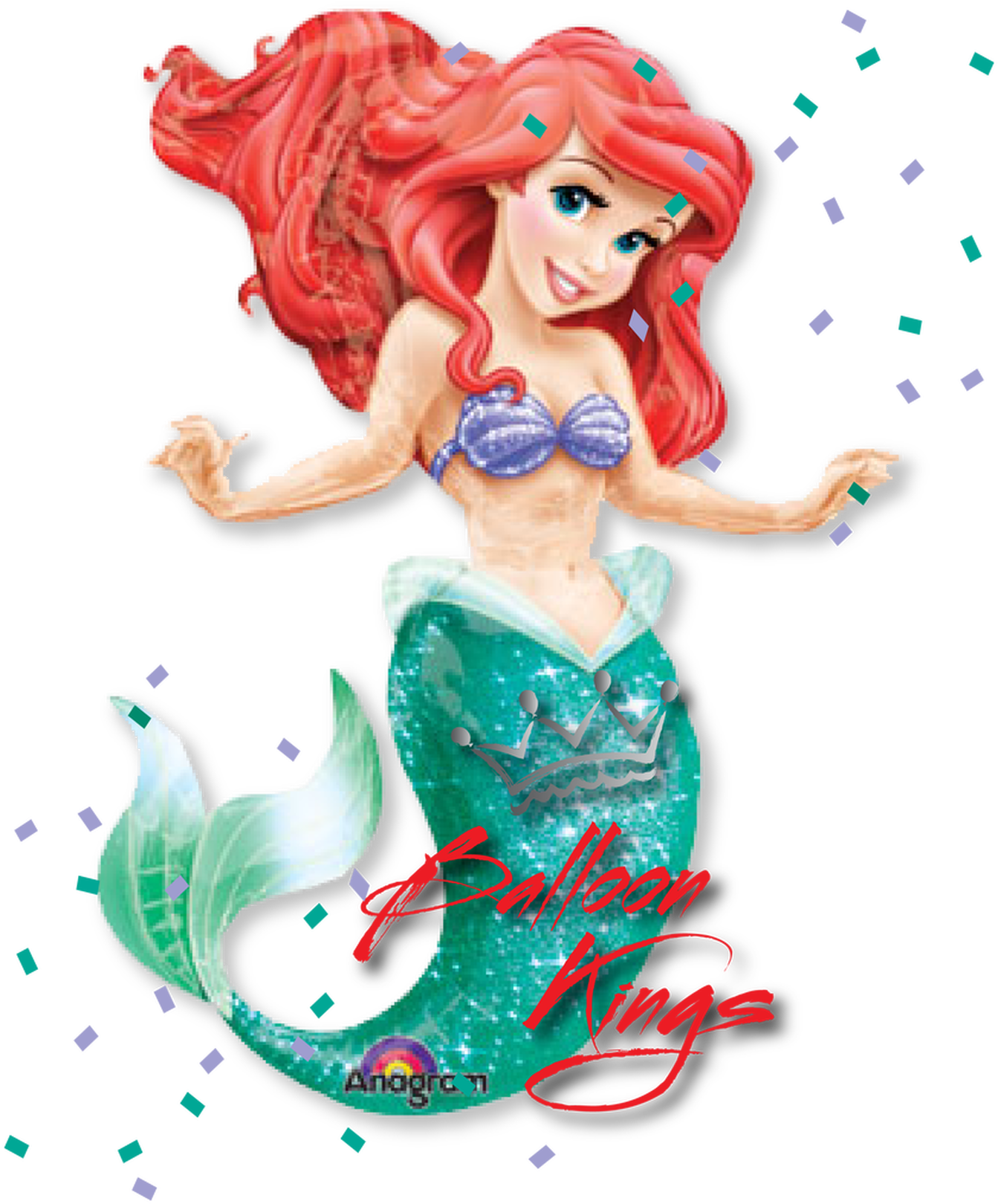 Little Mermaid Balloon Design