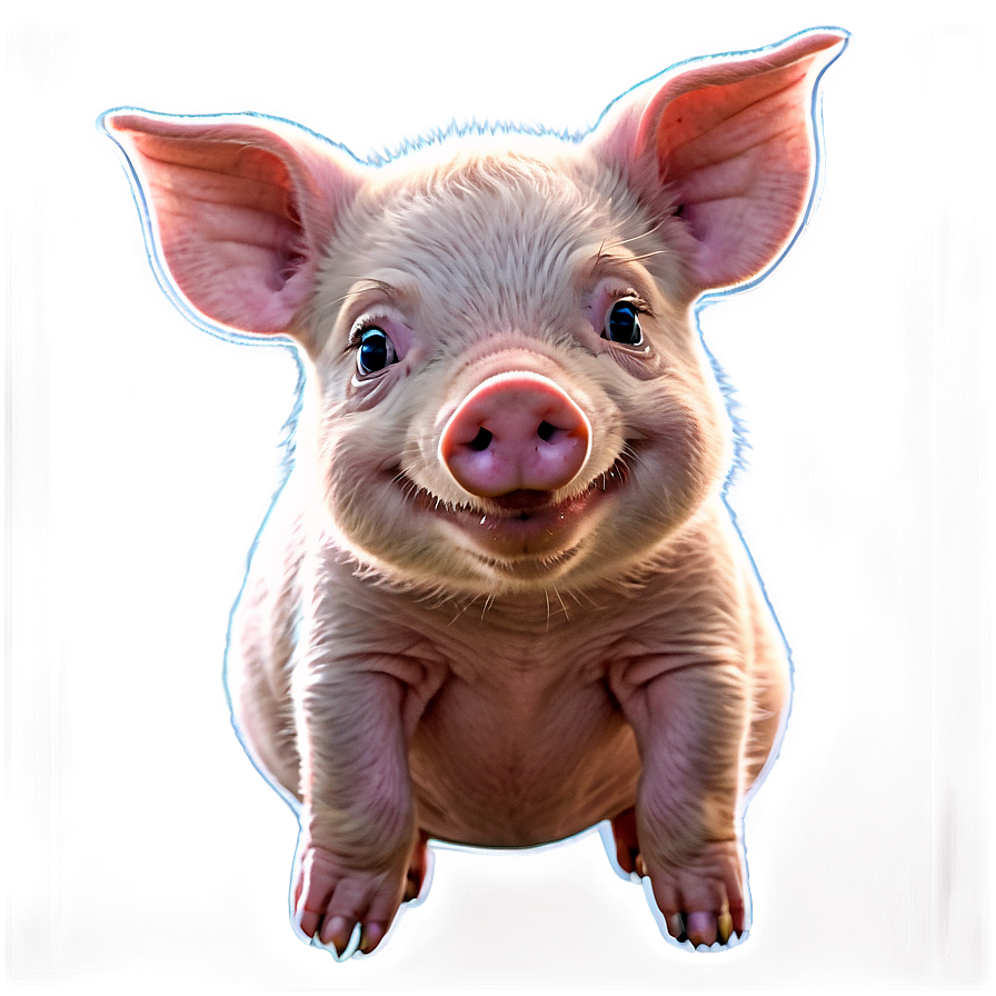 Little Piglet Drawing Png 61