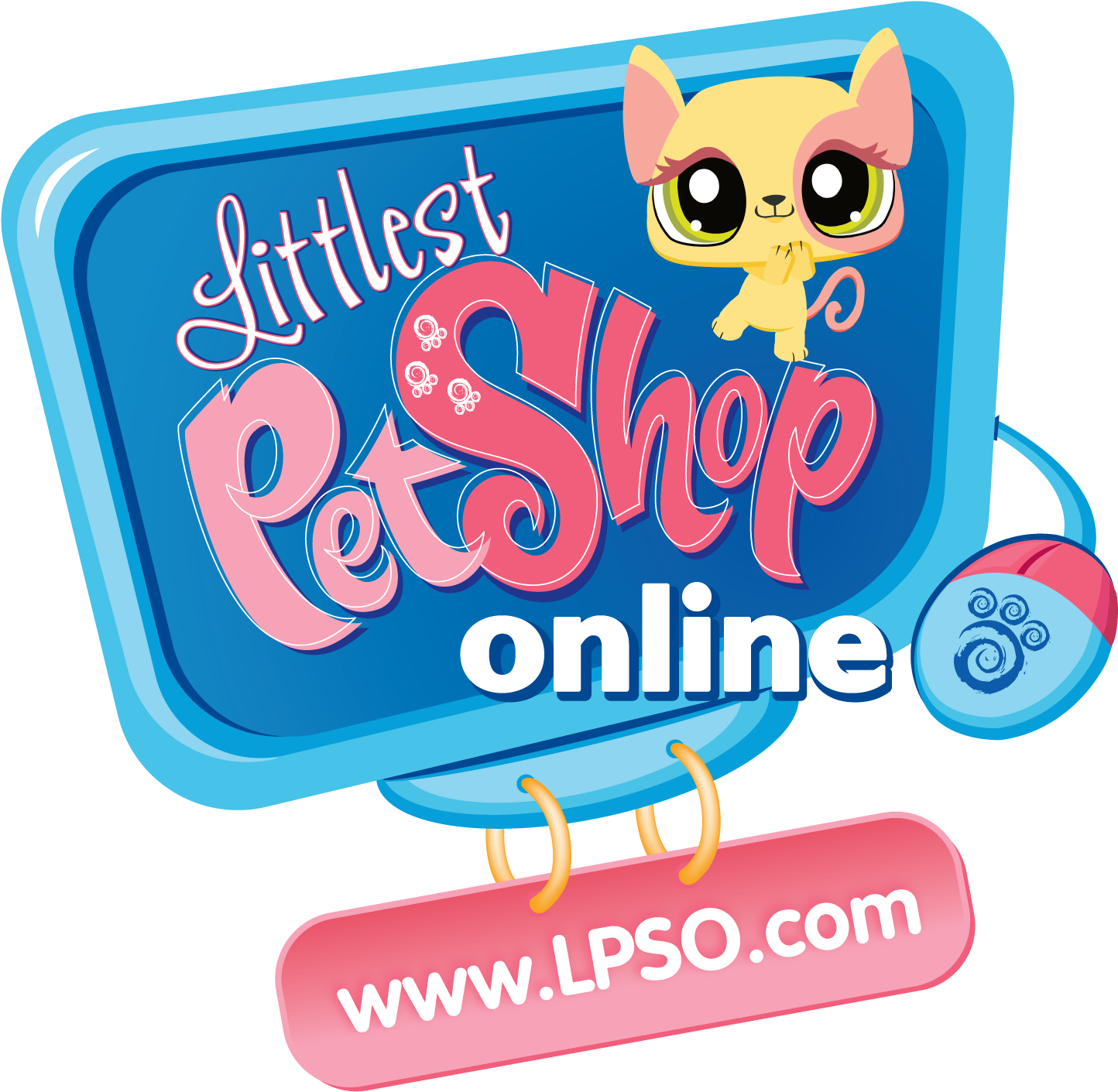 Littlest Pet Shop Online Logo PNG with transparent background