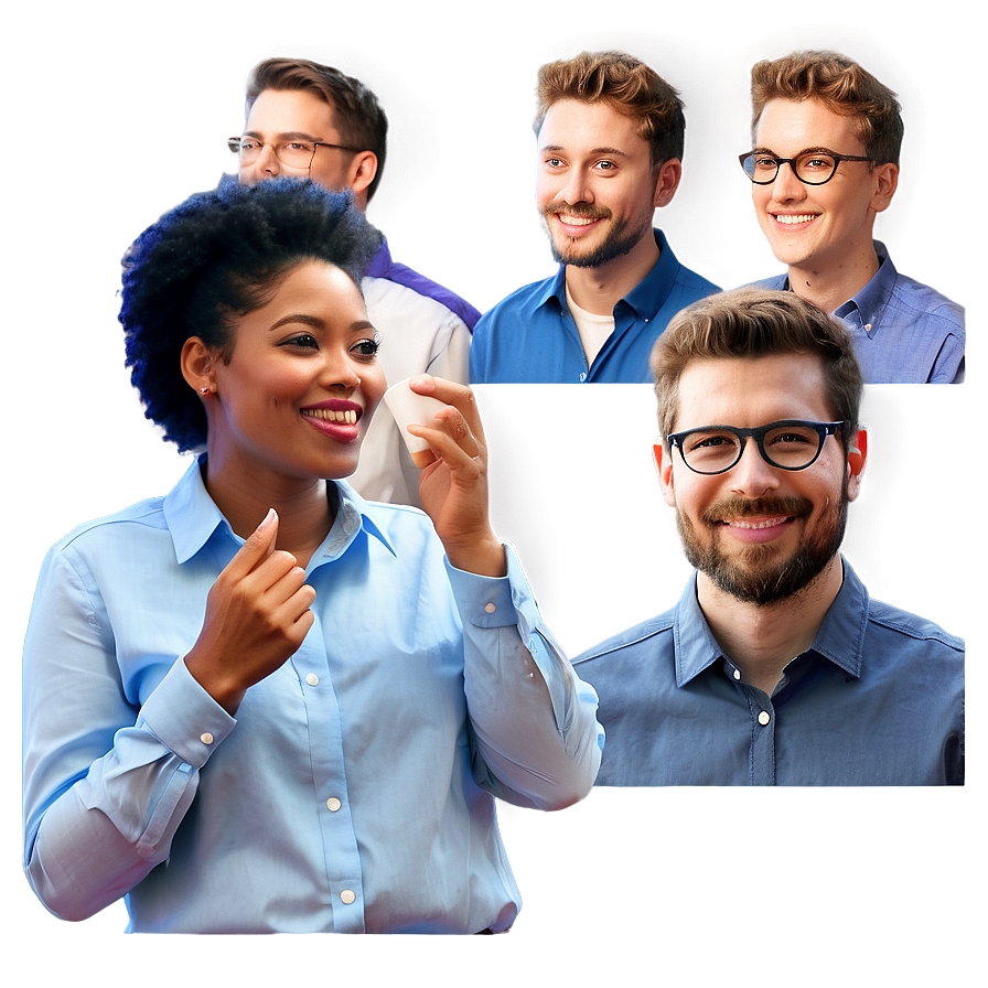 Live Podcast Audience PNG 06242024 PNG with transparent background