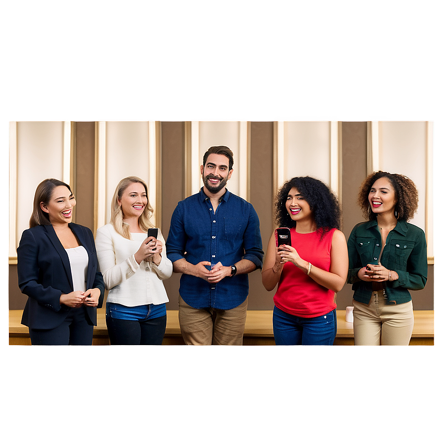 Live Podcast Audience PNG frw57 PNG with transparent background