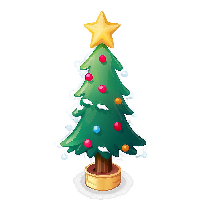 Lively Cute Christmas Tree Png Ugq