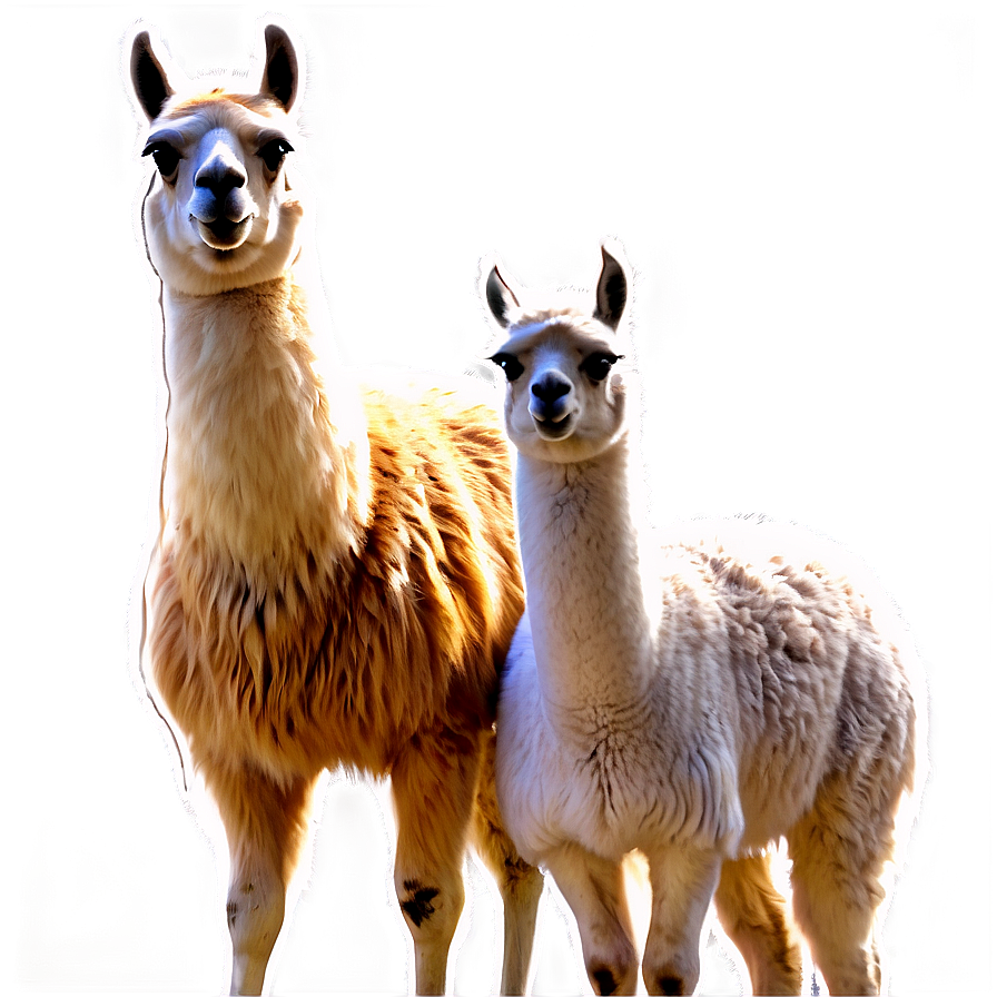 Llama Family Png Tqn