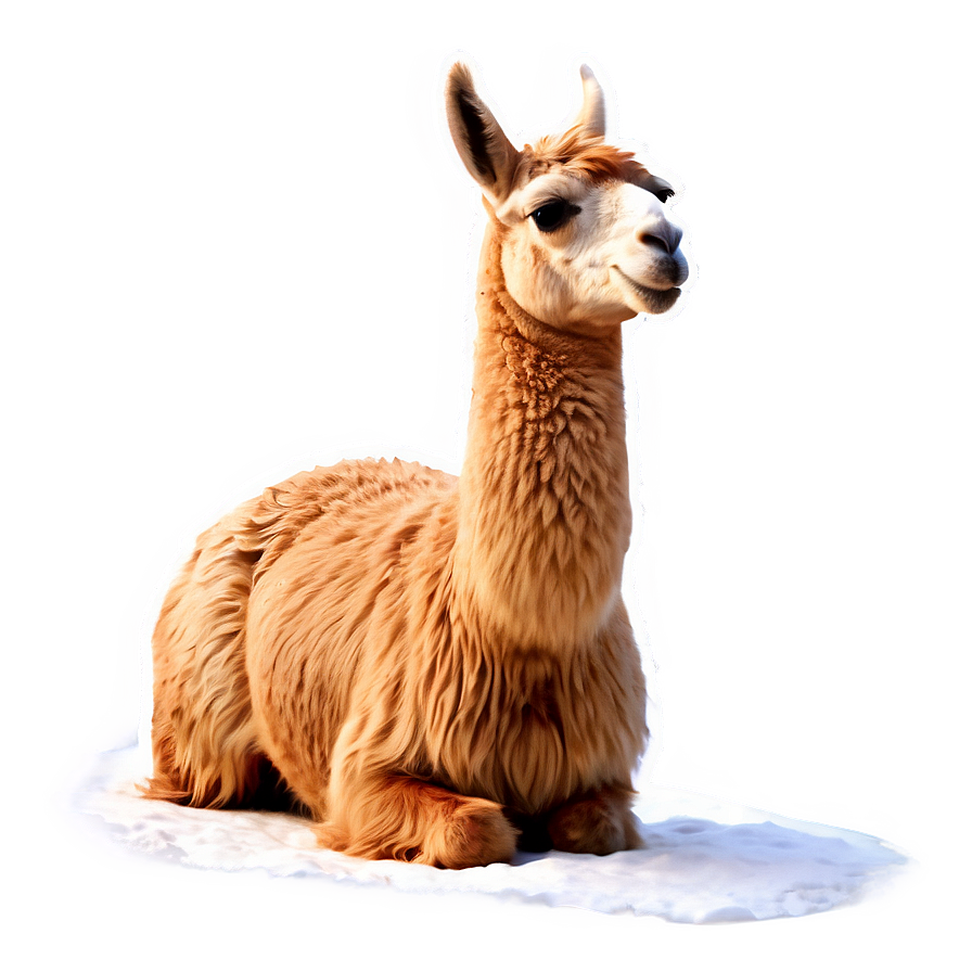 Llama In Snow Png 55