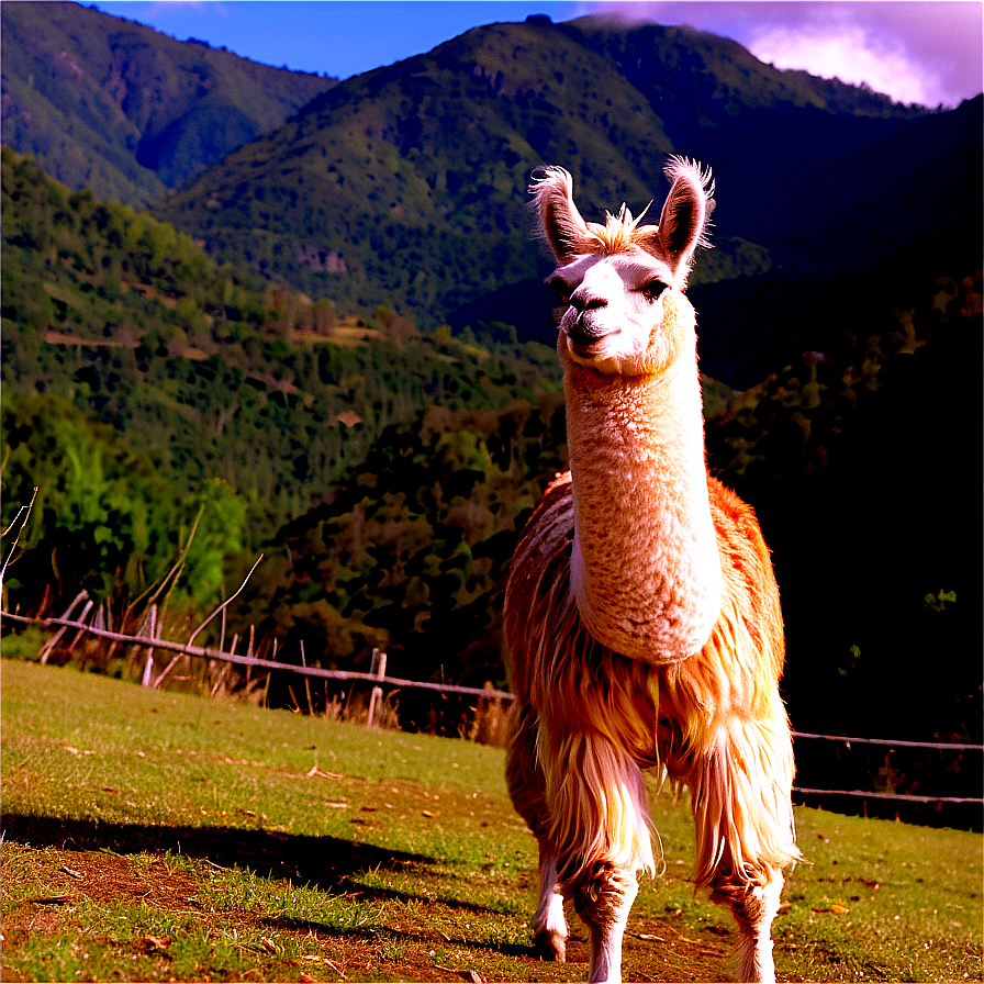 Llama Trekking Png 65