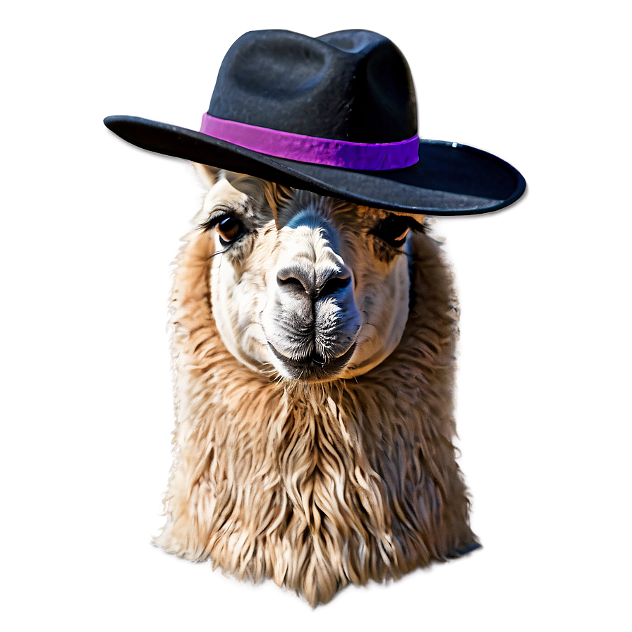 Llama With Hat Png Akq5