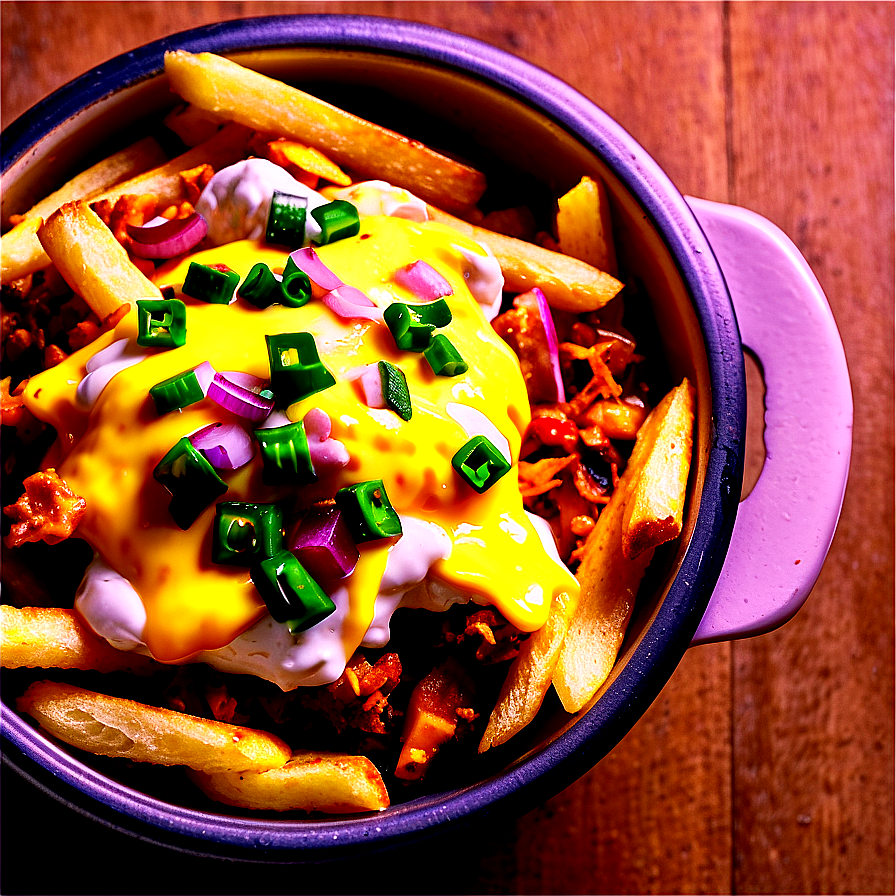 Loaded Cheese Fries Png Fhg