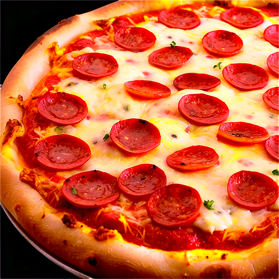 Loaded Pepperoni Pizza Png Luu